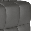 trusty embossed leather charcoal