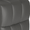 trusty embossed leather charcoal