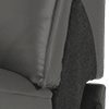 trusty embossed leather charcoal