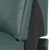 trusty embossed leather peacock