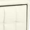 trusty sheen leather white