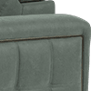 lifestyle flecked fabric mineral green
