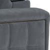 lifestyle nubuck feel fabric charcoal