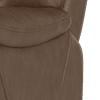 trusty embossed-leather chestnut