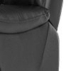 trusty embossed-leather jet black