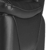 trusty embossed-leather jet black