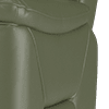 trusty embossed-leather dark olive