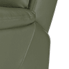 trusty embossed-leather dark olive