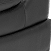 trusty embossed-leather jet black