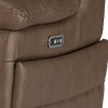trusty embossed-leather chestnut