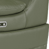 trusty embossed-leather dark olive