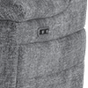hopsack-chenille charcoal