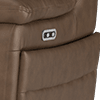 trusty embossed-leather chestnut