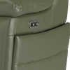 trusty embossed-leather dark olive