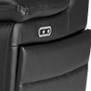 trusty embossed-leather jet black
