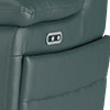 trusty embossed-leather peacock