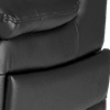 trusty embossed-leather jet black