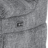 hopsack-chenille charcoal