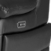 trusty embossed-leather jet black