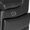 trusty embossed-leather jet black