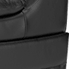 trusty embossed-leather jet black