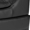trusty embossed-leather jet black