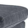 luxe chenille charcoal all over