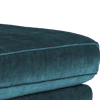 luxe chenille teal all over