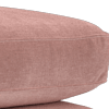 smooth textured chenille antique rose all over