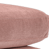 smooth textured chenille antique rose all over