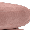 smooth textured chenille antique rose all over