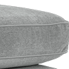 smooth textured chenille grey mix