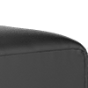 trusty embossed leather jet black
