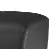 trusty embossed leather jet black