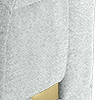 soft boucle silver all over