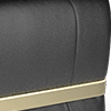 trusty embossed leather jet black