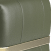 TRUSTY EMBOSSED LEATHER DARK OLIVE