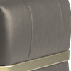 trusty embossed leather grey