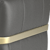 trusty embossed leather charcoal