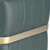 trusty embossed leather peacock