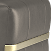 trusty embossed leather grey