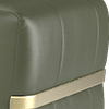 trusty embossed leather dark olive