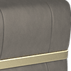 trusty embossed leather grey