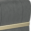 lifestyle flecked fabric charcoal