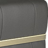trusty embossed leather charcoal