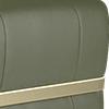 trusty embossed leather dark olive
