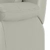 trusty embossed leather light grey