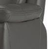 trusty embossed leather charcoal