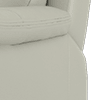 trusty embossed leather light grey