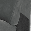 lifestyle flecked fabric charcoal